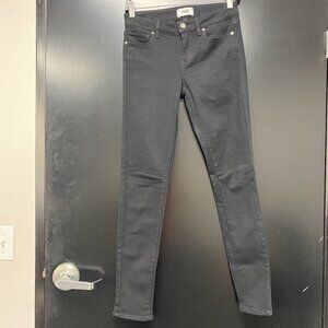 Paige Verdugo Ultra Skinny Black Jeans Size 26